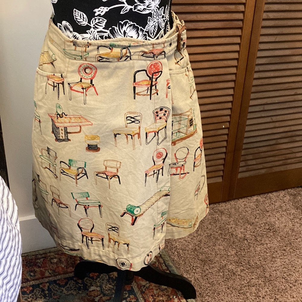 Anthropologie Wrap skirt